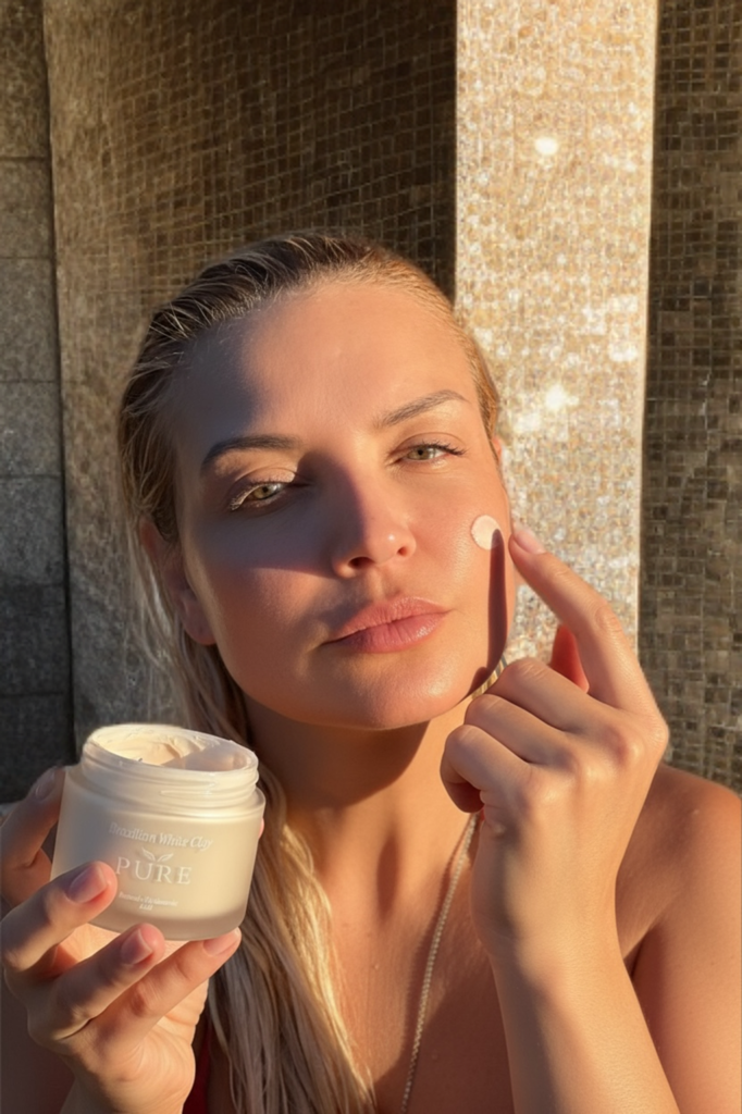 PURE Brazilian white clay facial mask