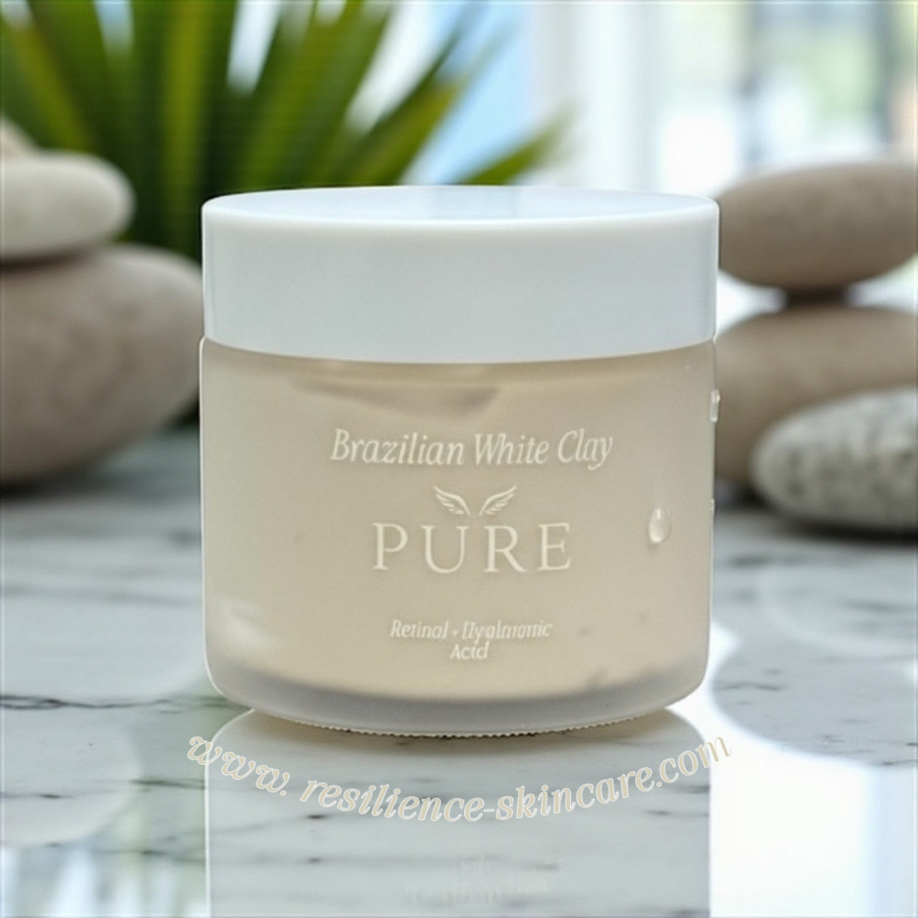 PURE Brazilian White Clay Luxury Facial Mask