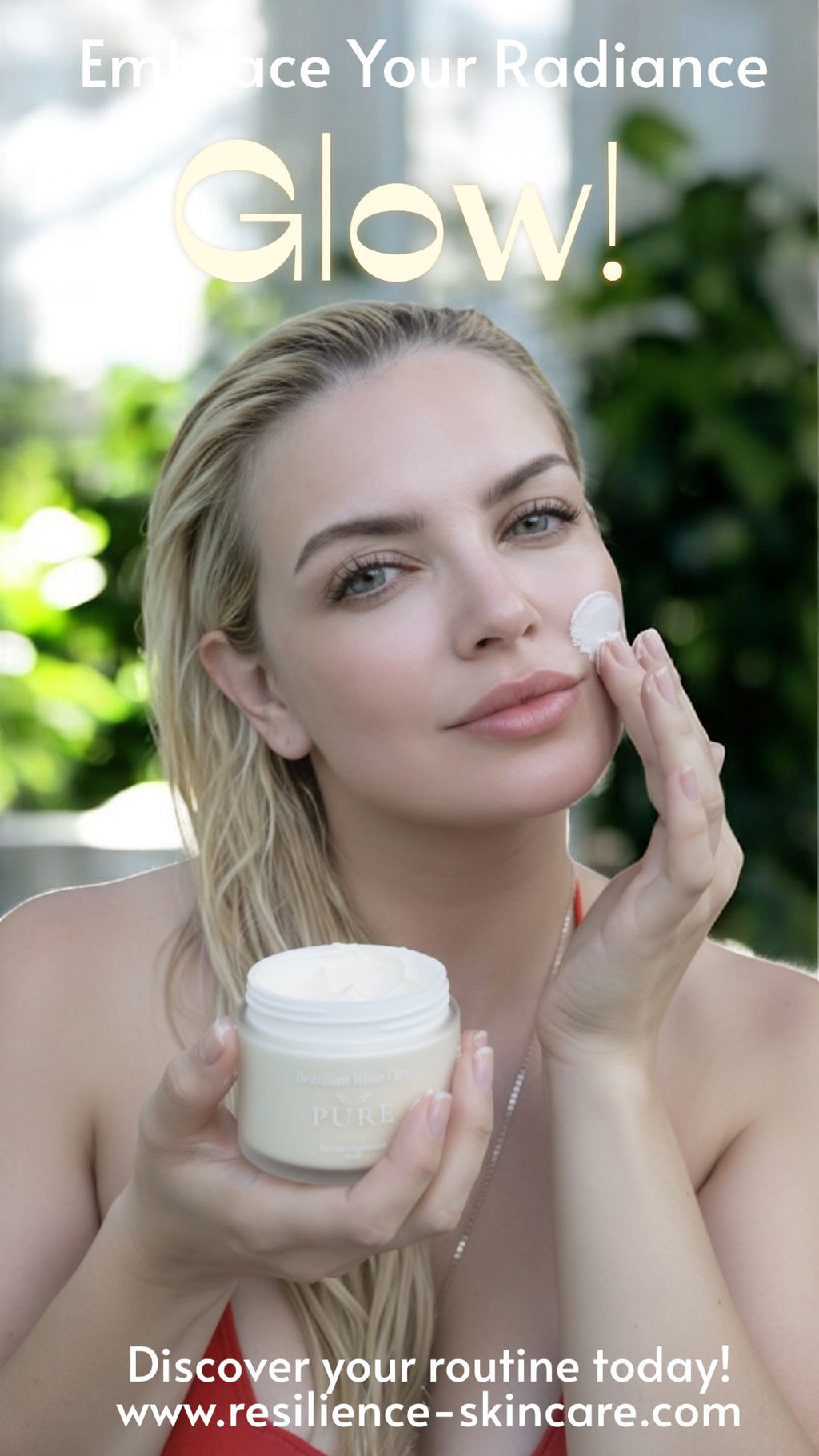 PURE Brazilian White Clay Luxury Facial Mask